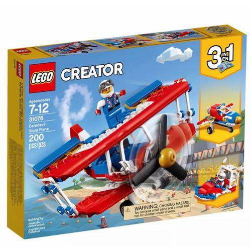 LEGO Creator 3 em 1 Avião Acrobacias Ousadas - LEGO