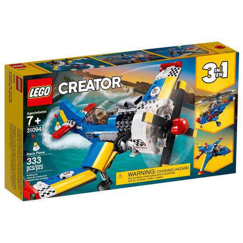 Lego Creator - 3 em 1 - Aviões de Corrida - 31094
