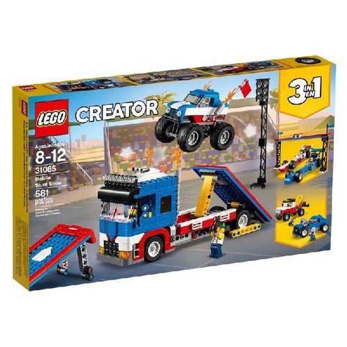 Lego Creator Espetaculo de Acrobacias Movel 31085