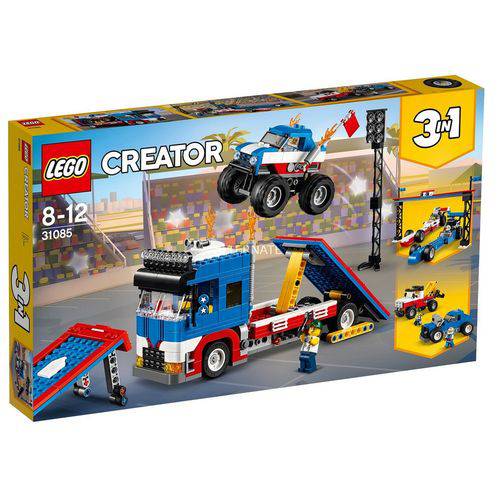 Lego Creator - Modelo 3 em 1: Espetáculo em Quatro Rodas