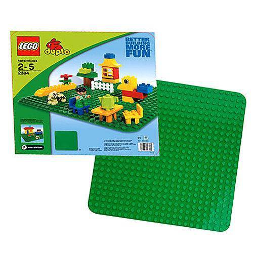 Lego Duplo Base de Construcao Verde Grande 2304