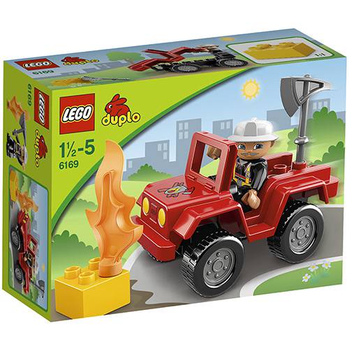 LEGO Duplo - Chefe dos Bombeiros 6169
