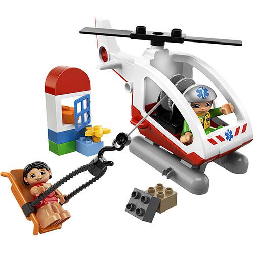 LEGO Duplo Ville - Helicóptero de Emergência Médica 5794