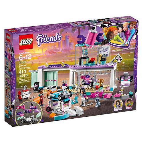Lego Friends Loja Criativa de Tuning Shop 41351