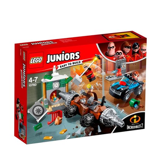 Lego Juniors 10760 o Homem da Mina Assalta o Banco - Lego