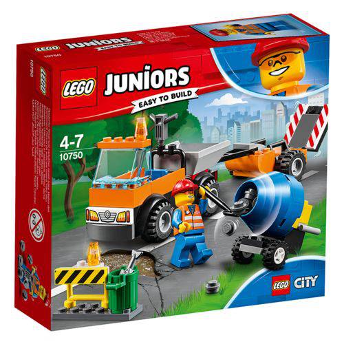 LEGO Juniors Caminhão de Reparação das Estradas 10750