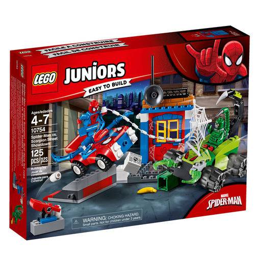 Lego Juniors - Disney - Marvel - Homem Aranha Vs Scorpion - 10754