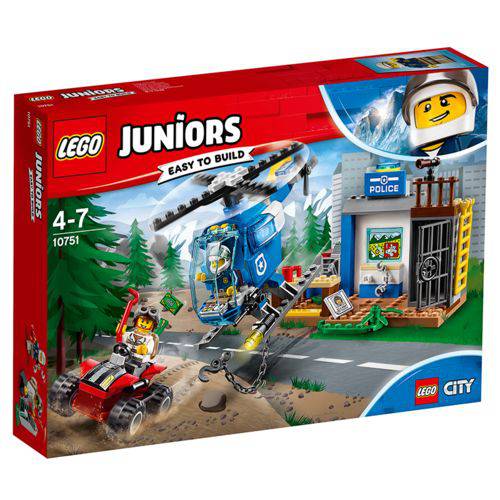 LEGO Juniors Perseguição Policial na Montanha 10751