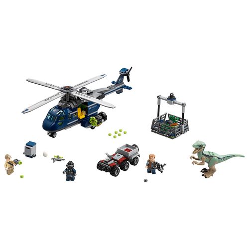 LEGO Jurassic World - a Perseguição de Helicóptero