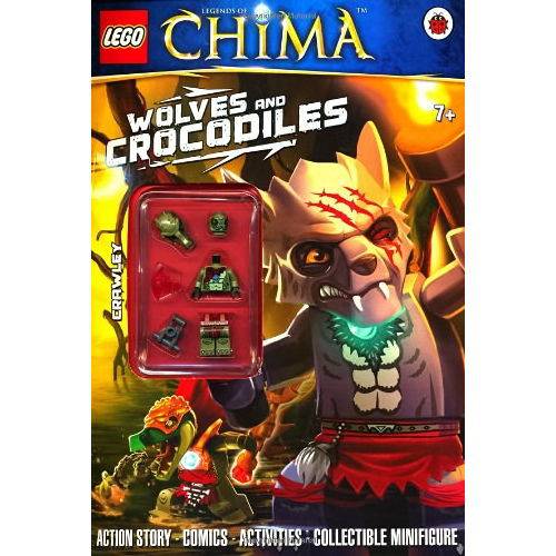Lego Legends Of Chima - Wolves And Crocodiles - Book With Minifigure - Ladybird