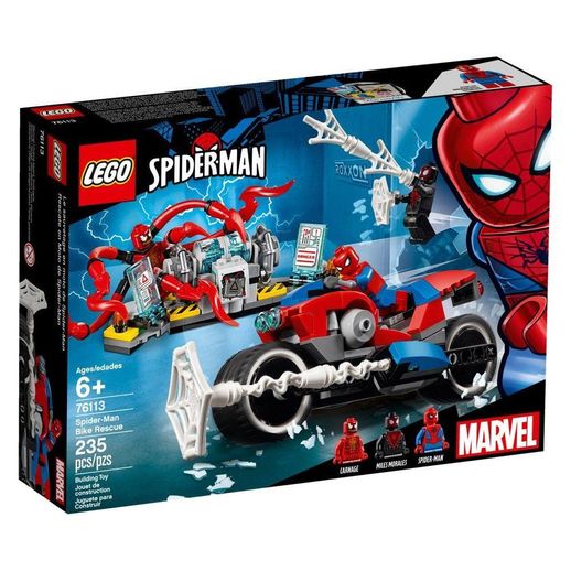 Lego Marvel Super Heroes 76113 o Resgate de Motocicleta de Spider-Man - Lego