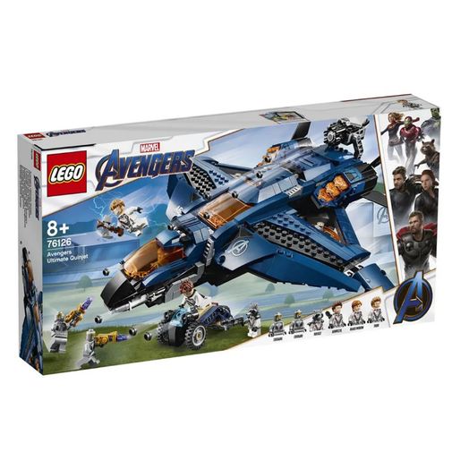Lego Marvel Super Heroes - Quinjet dos Vingadores - 76126