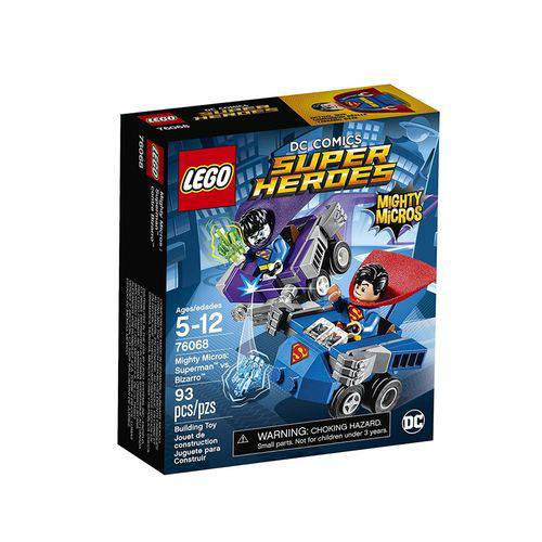 LEGO Mighty Micros/Super Heroes - Super Homem Vs Bizarro - 93 Peças