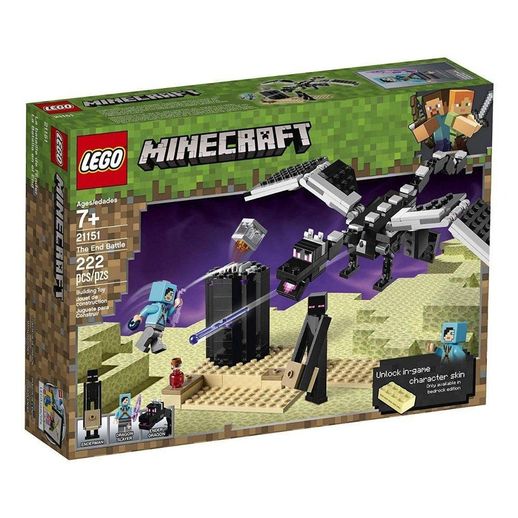 Lego Minecraft 21151 o Combate do Fim - Lego