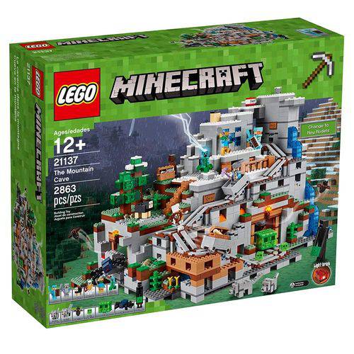 LEGO Minecraft - a Caverna da Montanha - 21137