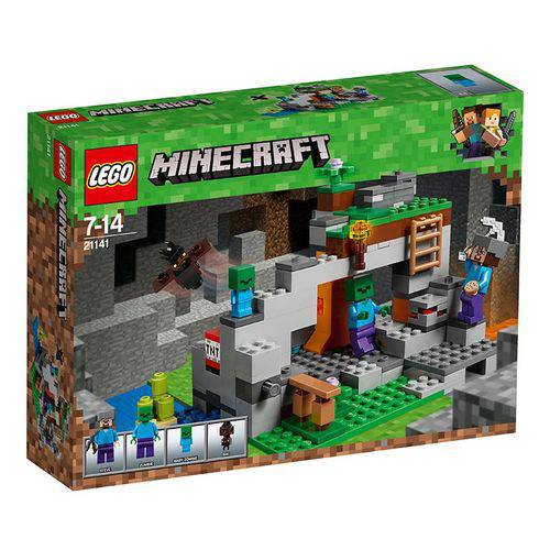 Lego Minecraft a Caverna do Zombie 21141