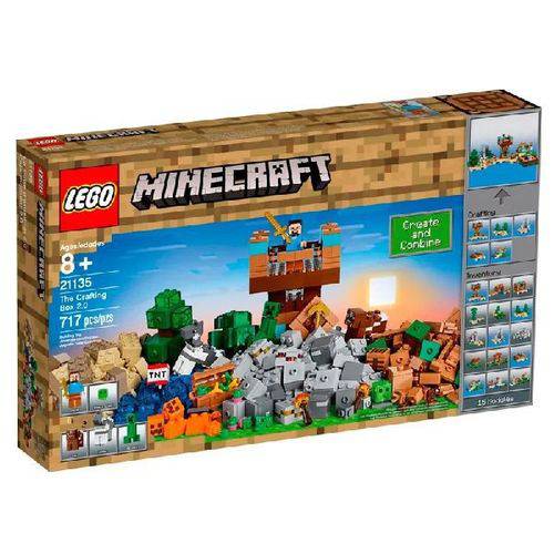 Lego Minecraft Creative Adventure Caixa Criativa 2.0 21135