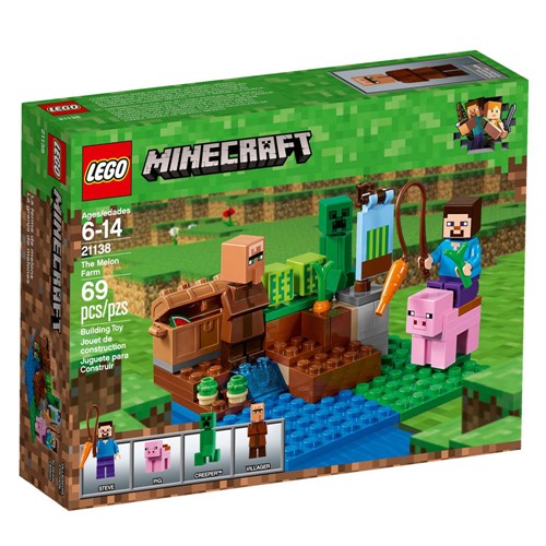 Lego Minecraft - Fazenda dos Meloes