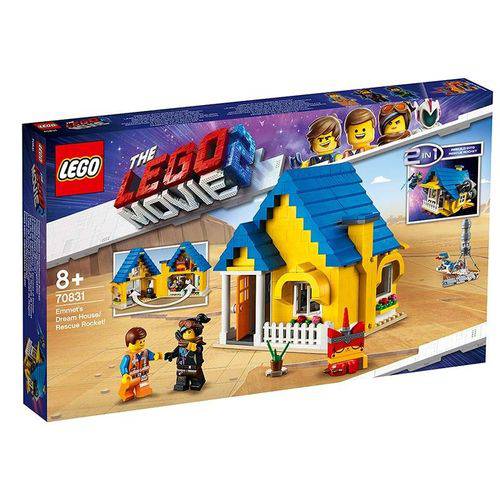 Lego Movie 2 - a Casa dos Sonhos de Emmet/foguete de Resgate 70831