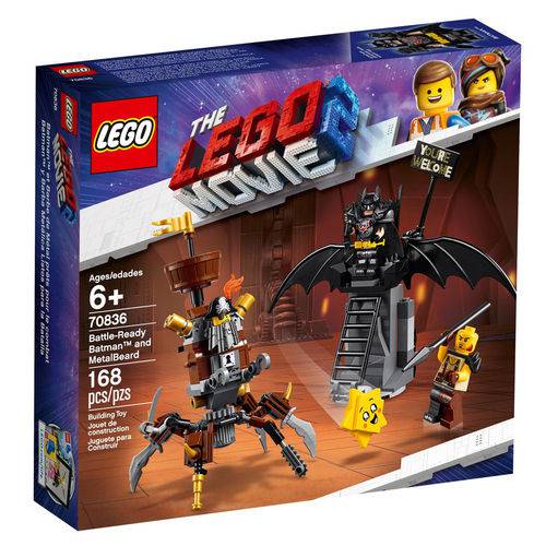 Lego Movie - o Filme 2 - Dc Comics - Batman Vs Barba de Ferro - 70836