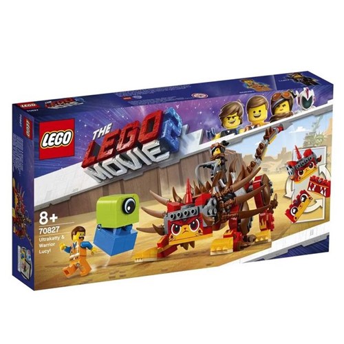 Lego Movie Ultrakatty e Guerreira Lucy 348 Peças 70827
