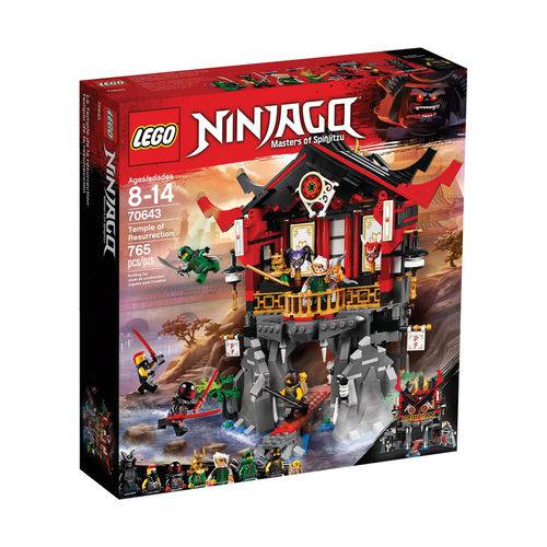 Lego Ninjago - Masters Of Spinjitzu - Templo da Ressurreição - 70643