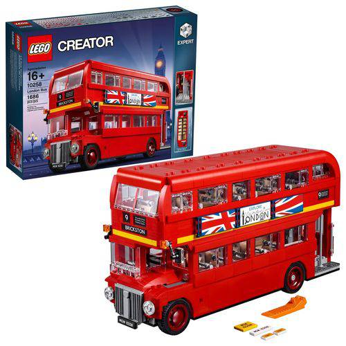 Lego Ônibus Creator Expert London Bus 10258 com 1686 Peças