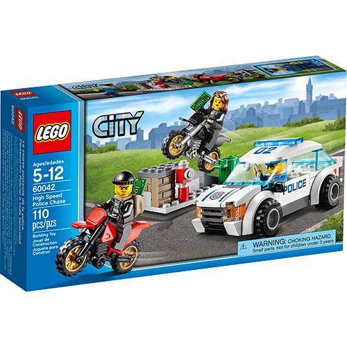 LEGO - Perseguição de Polícia em Alta Velocidade