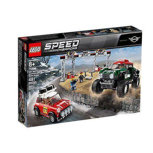 Lego Speed Champions 75894- 1967 Mini Cooper S Rally e 2018 Mini John Cooper Works Buggy