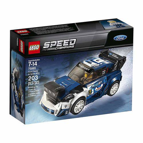 Lego Speed Champions Ford Fiesta M Sport Wrc 75885 203 Peças