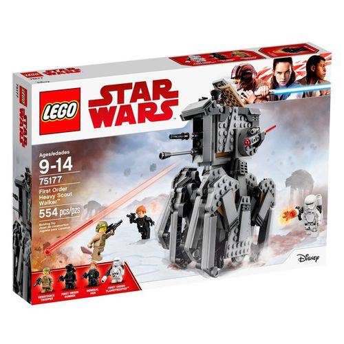LEGO Star Wars 75177 Episódio Vii - First Order Heavy Scout Walker - LEGO