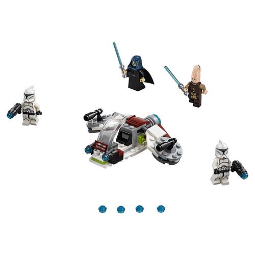 LEGO Star Wars - Conjunto de Combate Jedi e Clone Troopers