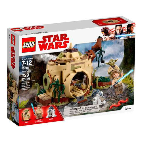 Lego Star Wars - Disney - Star Wars - Cabana do Yoda - 75208