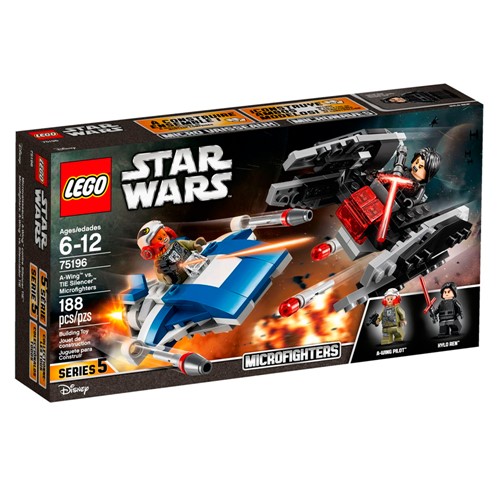 Lego - Star Wars - Microfighters A-wing Vs. Silenciador TIE