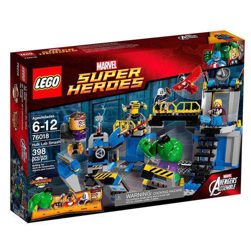 Lego Super Heroes 76018 Hulk Destrói o Laboratório - Lego