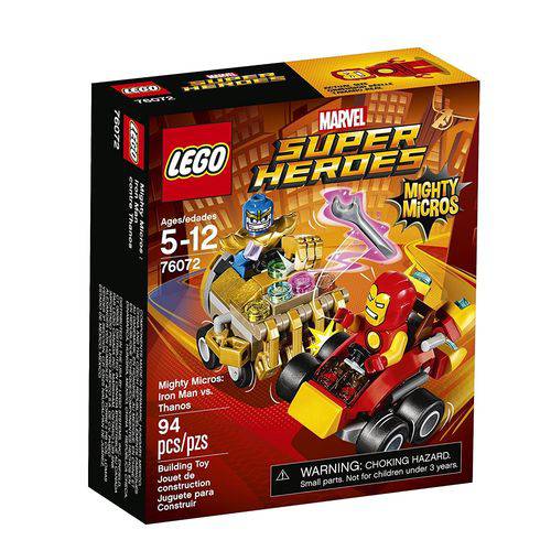 LEGO Super Heroes 76072 - Mighty Micros: Iron Man Vs. Thanos