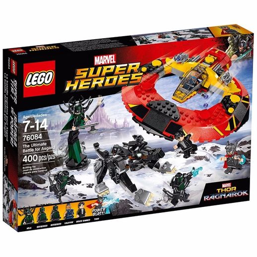 Lego Super Heroes 76084 o Grande Combate por Asgard - Lego