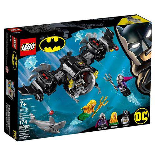 LEGO Super Heroes 76116 - Batman Bat-Submarino e o Confronto Sub-aquático