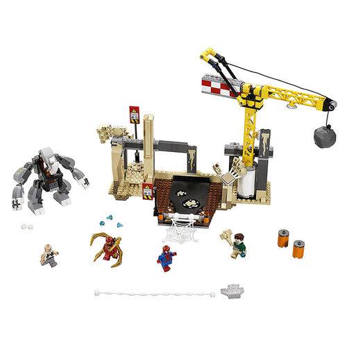 Lego Super Heroes - Homem Aranha X Sandman X Rhino - 186 Peças