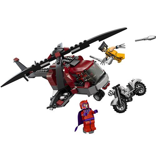 LEGO Super Heroes - o Espetáculo da Motocicleta de Wolverine - 6866