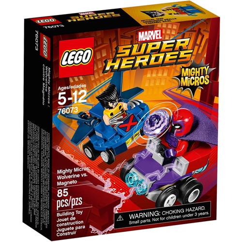 Lego Super Heroes Poderosos Micros: Wolverine Vs Magneto M. BRINQ