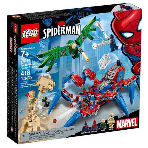 LEGO - Super Heroes - Spider-Man - Aranha Robô - LEGO 76114