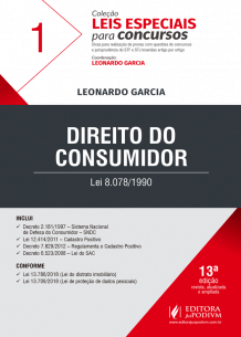 Leis Especiais para Concursos - V.1 - Direito do Consumidor (2019)