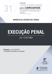 Leis Especiais para Concursos - V.31 - Execução Penal (2018)