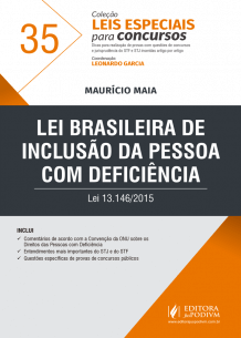 Leis Especiais para Concursos - V.35 - Lei Brasileira de Inclusão da Pessoa com Deficiência (2018)