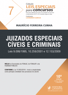 Leis Especiais para Concursos - V.7 - Juizados Especiais Cíveis e Criminais (2018)