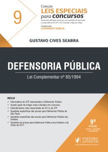Leis Especiais para Concursos - V.9 - Defensoria Pública (2018)
