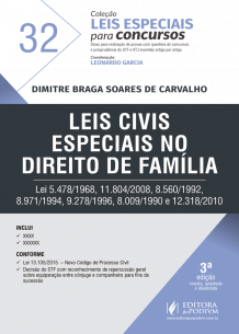 Leis Especiais para Concursos - V.32 - Leis Civis Especiais no Direito de Família (2018)