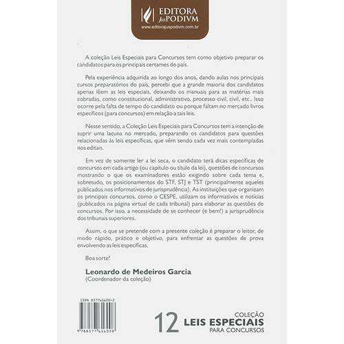 Leis Penais Especiais - Tomo I - Vol. 12 - Coleção Leis Especiais para Concursos
