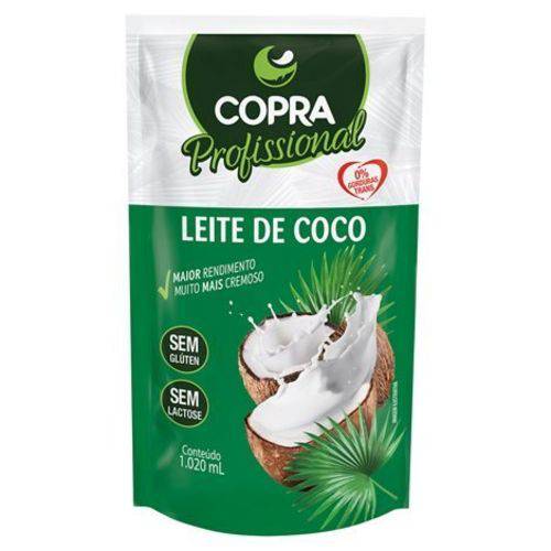 Leite de Coco Profissional Pouch 20% 1.020l Copra
